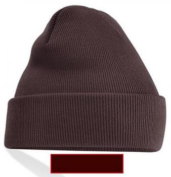 Beanie normal Schoko Braun